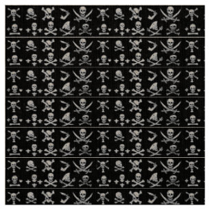 TISSU PÂLE DE PIRATES NOIRES, OBJETS TRAVERSÉS, ÉPINES