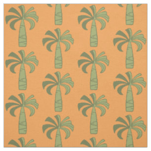 Tissu Palm Tree Vintage Hawaiian Tropical Outdoor