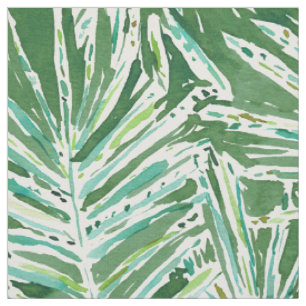 Tissu Palmettes tropicales COUVERTES DE PALMIERS ET 85