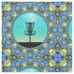 Tissu Panier Abstrait Disk Golf 5