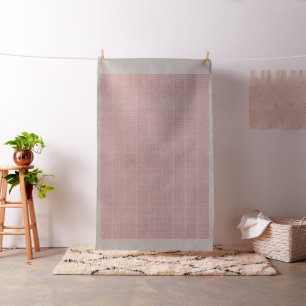 Tissu Papier cadeau rouge et rose avec un motif répétiti