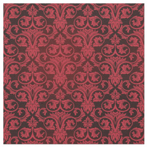 Tissu Papier peint rouge 2