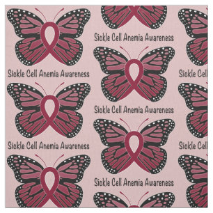 Tissu Papillon de drépanocytose d'espoir