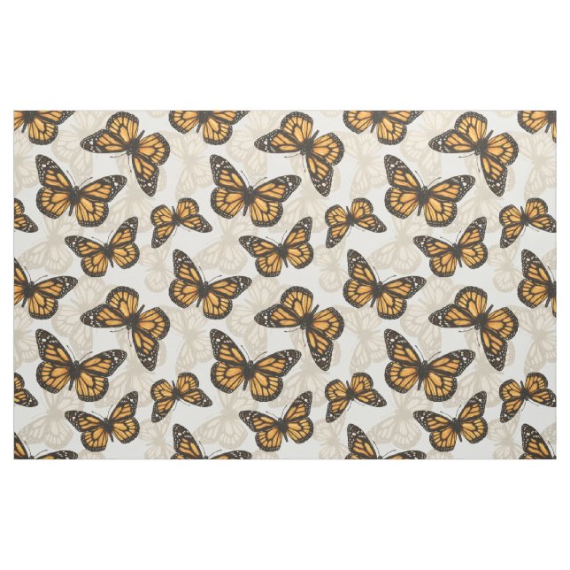 Tissu Papillon monarque (Fat Quarter)