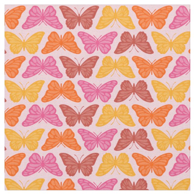 Tissu Papillons (Fermer)