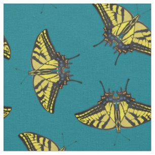 Tissu Papillons de l'épave du tigre oriental