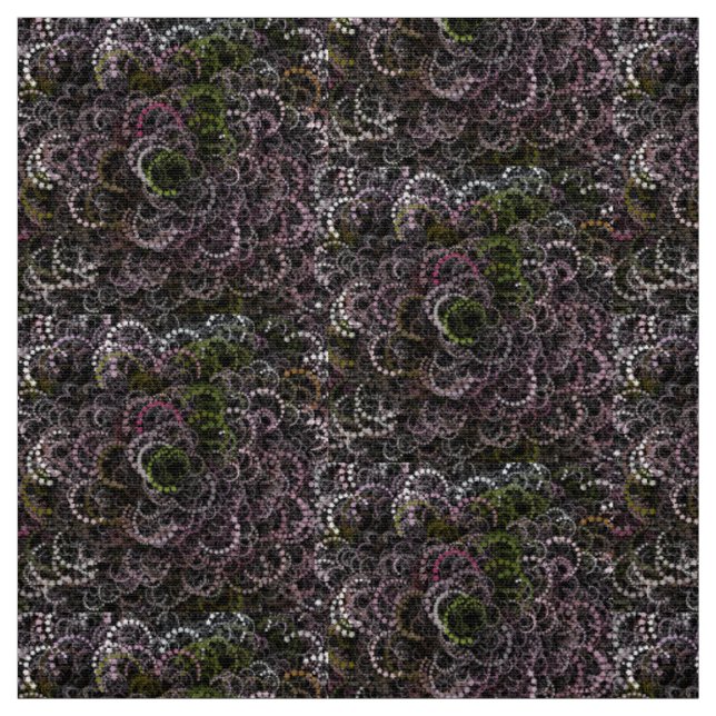Tissu particleArt Floral 1 (Échantillon)