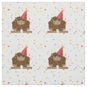 Tissu Partie Sasquatch Bigfoot de confettis