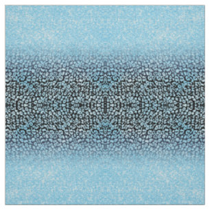 Tissu Parties scintillant noire et bleue tendance Ombre 