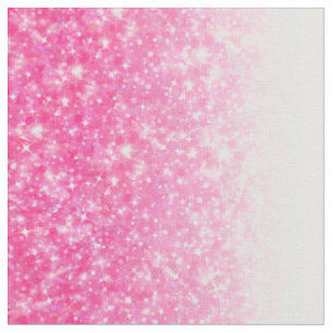 Tissu Parties scintillantes roses scintillantes Ombre de