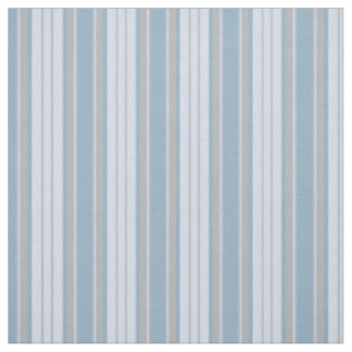 Tissu Pastel Blue & Gray Chevron Stripes