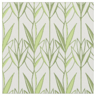 Tissu Pastel Green Tropical Folio Nature Déco Motif