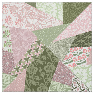 Tissu Patchwork "Crazy Quilt"