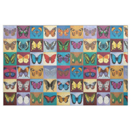 Tissu Patchwork de papillon