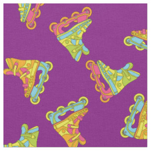Tissu Patins à roulettes des années 90