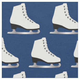 Tissu Patins sur glace - patinoire - patinoire - patinoi