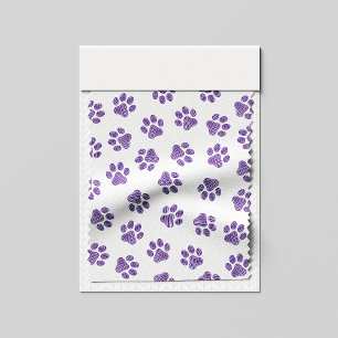 Tissu Patrouilles de Doodle, Paws de Chien, Paws De Purp
