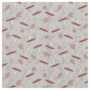 Tissu Patters rouges