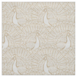 Tissu peacock pattern