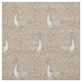 Tissu peacock pattern