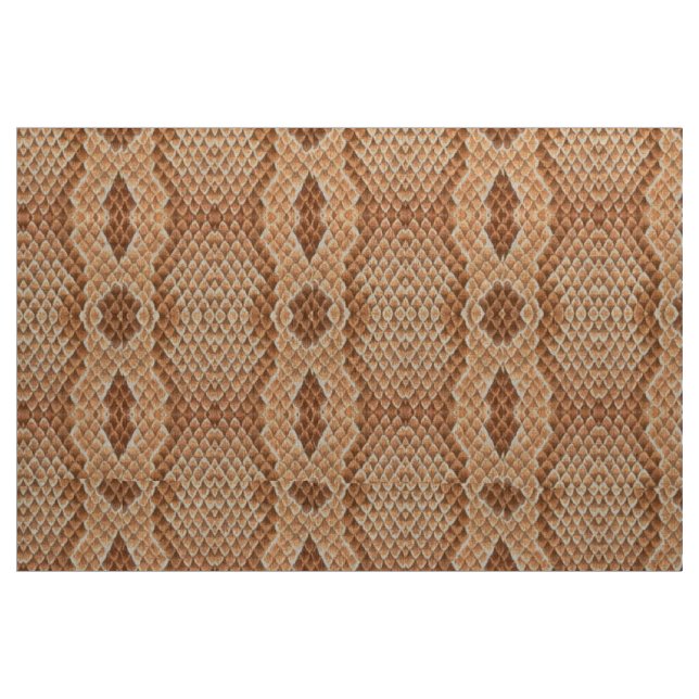Tissu Peau Brown de serpent (Yard)