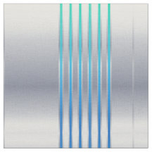 Tissu peigné du coton de rayure bleue (56"