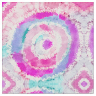 Tissu Peinture à tarte blanche rose Fille moderne Abstra