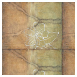 Tissu Peinture abstraite de silhouette sur l'arrière -