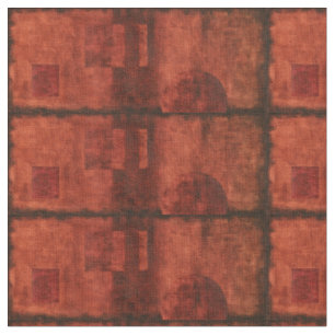 Tissu Peinture cramoisie profonde avec des formes