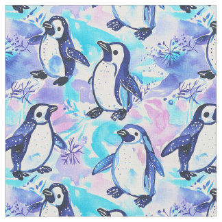 Tissu Penguin Palooza