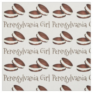 Tissu Pennsylvania Girl PA Dutch Whoopie Pie Pies Fabric