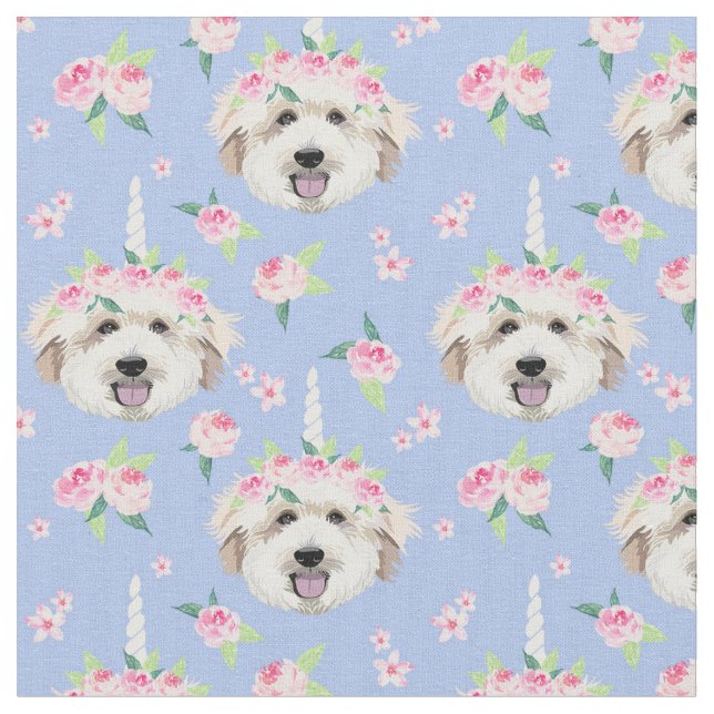 Tissu Perche de la couronne dorée (Fermer)