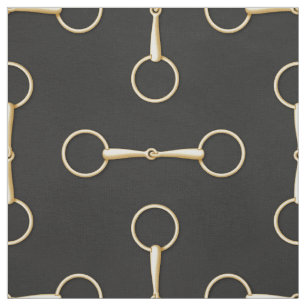 Tissu Perdre Anneau Snaffle Bit Equestrian (grande échel