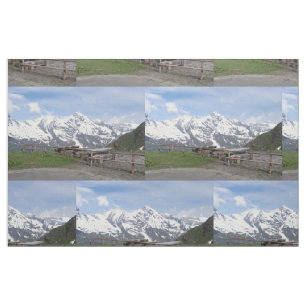 Tissu personnalisé des Alpes autrichiennes