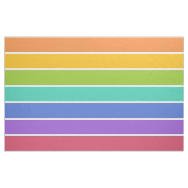 Tissu personnalisé Rainbow Colors (Yard)