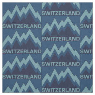 Tissu personnalisé suisse