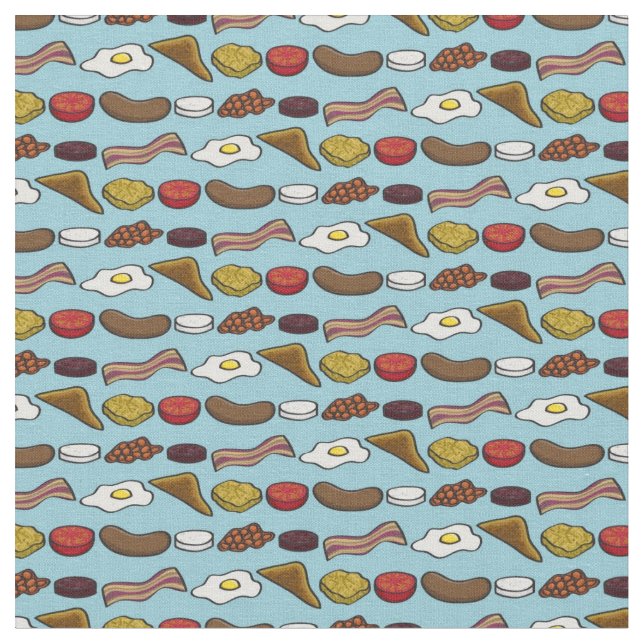 Tissu Petit déjeuner frit (Fermer)