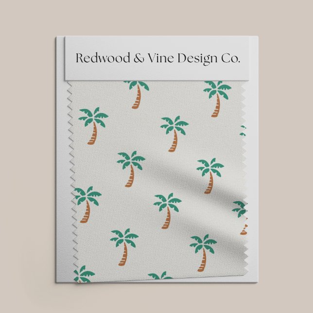 Tissu Petit Motif Palms (Créateur téléchargé)
