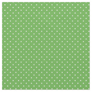 Tissu Petit pois vert Kelly