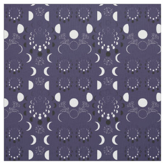 Tissu Phase de la lune et données