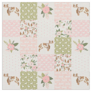 Tissu Pichwork de berger australien, courtepointe 4"