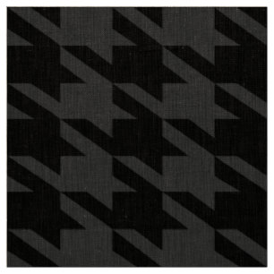 Tissu Pied de fond noir et gris Design monochromatique