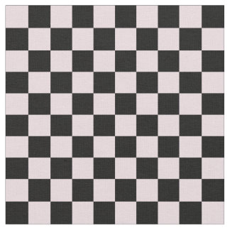 Tissu Pink & Black Checkerboard