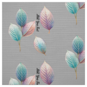 Tissu Pink Lavender Green Pastels Mariage d'aquarelle