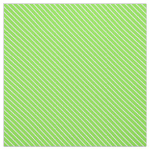 Tissu Pinstripes diagonales - vert citron et blanc