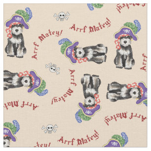 Tissu Pirate de Schnauzer