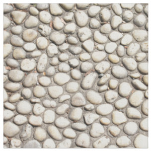 Tissu Piste de galets en pierre Promenade Sidewalk Rocks