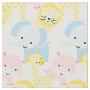 Tissu PixDezines safari jungle/DO-IT-YOURSELF texte+arri