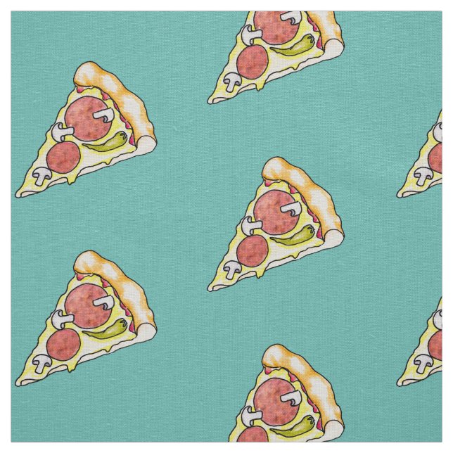 Tissu Pizza (Échantillon)