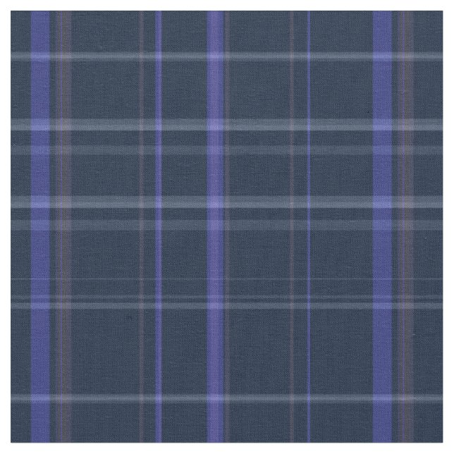Tissu Plaid Bleu Avec Des Tissus Violets Et Brown (Fermer)